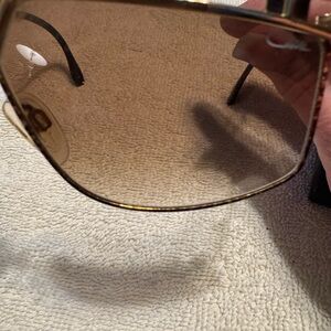 Cazal Gold and Brown Sunglasses